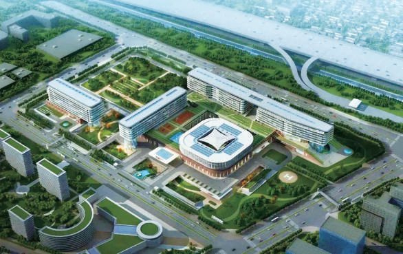 　　北京友谊医院顺义院区项目效果图