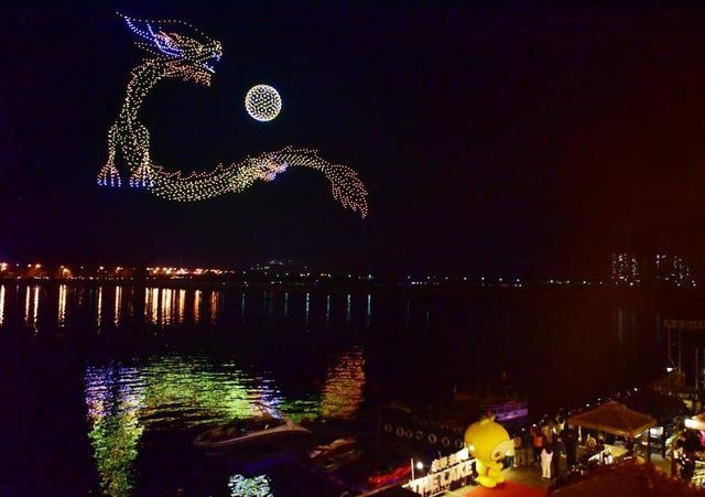 无人机表演（仅为示意图，最终画面以实际为准）