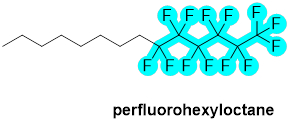图5. Perfluorohexyloctane化学结构