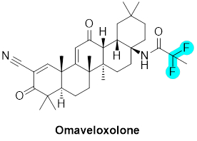 图2. Omaveloxolone化学结构