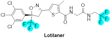 图6. Lotilaner化学结构