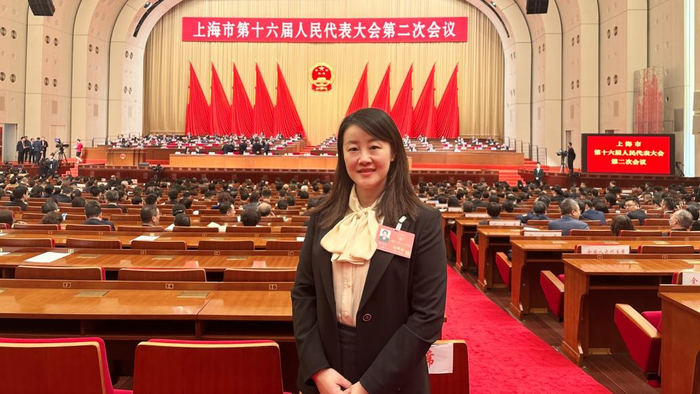 上海市人大代表陈凌燕 受访者供图