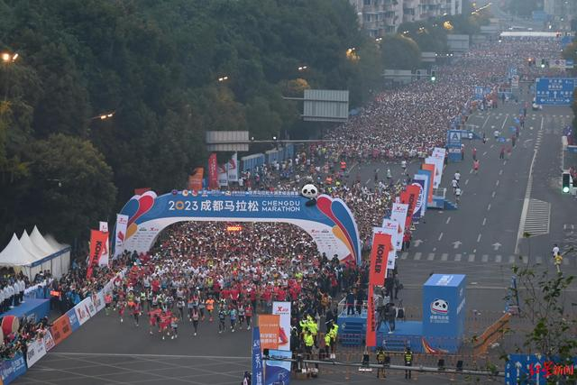 2023成都马拉松起点设置在金沙遗址博物馆（资料图片）