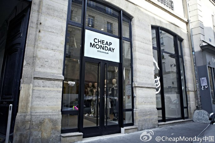 Cheap Monday此前在巴黎的门店  图片来源：Cheap Monday中国