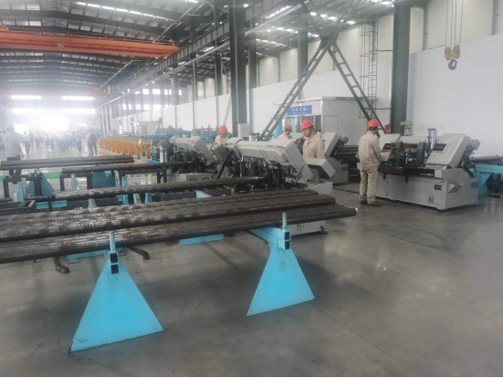 武进不锈生产车间（图片来源：财联社记者摄）