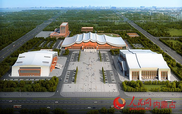 内蒙古冰上运动训练中心。内蒙古冰上运动训练中心供图