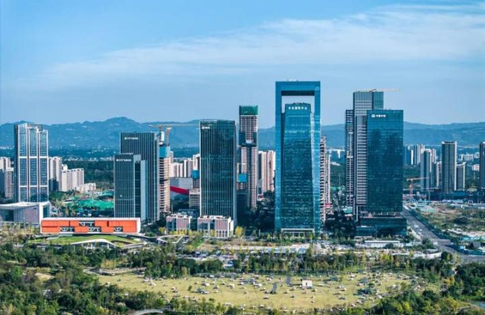 四川天府新区 图源新华网