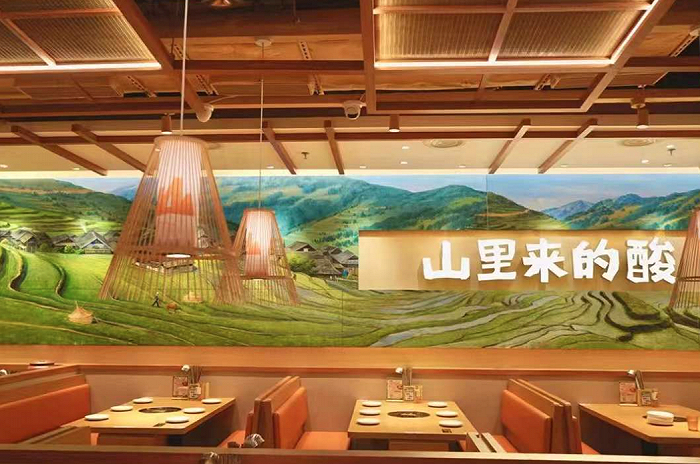 新店装潢（图片来源：九毛九集团）