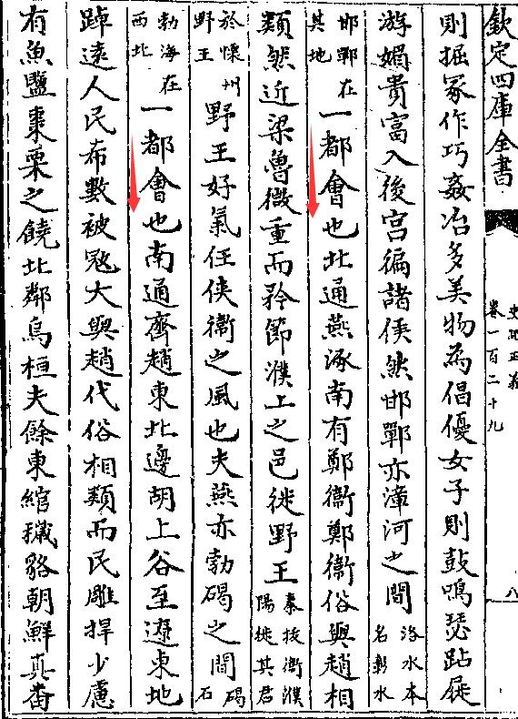 △《史记》中关于“都会”的记载