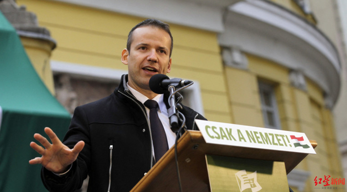 ▲匈牙利极右翼党魁拉斯洛·托罗茨凯