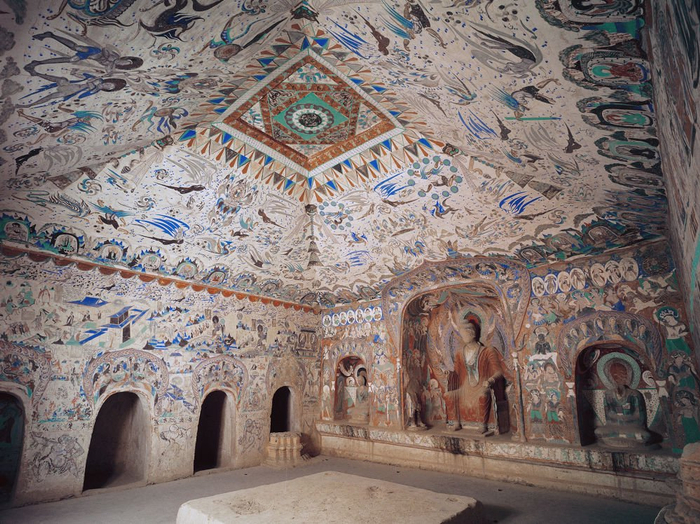 莫高窟第285窟。敦煌研究院供图