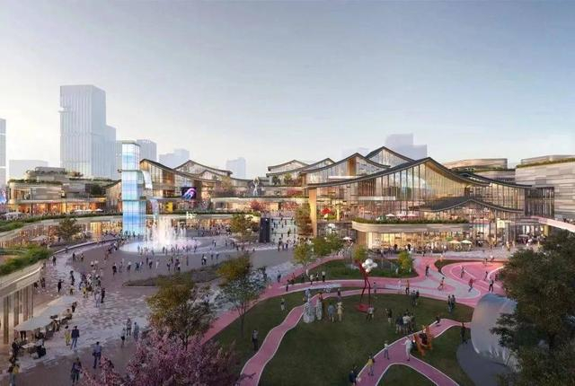 天府怡心湖银泰inPARK项目效果图