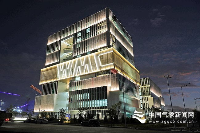 2023年11月，世界气象中心（北京）粤港澳大湾区分中心启动运行。陈建军 摄影