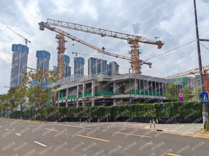 ▲东莞香港中心实景图 乐居摄于2023.11