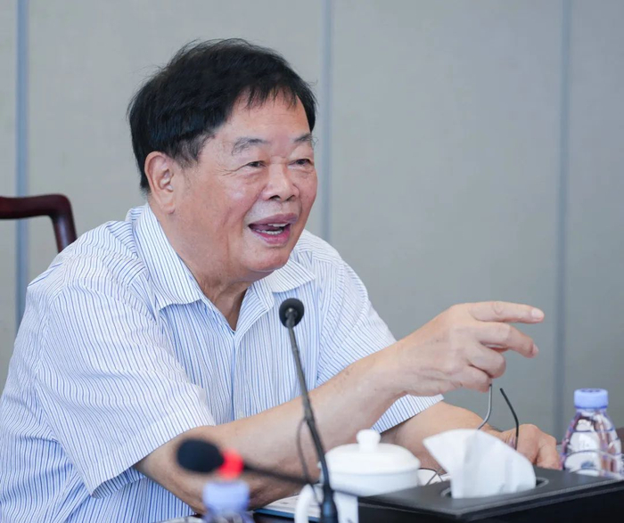 理事长 曹德旺 （图片来源：福州市福耀高等研究院官方微信号）