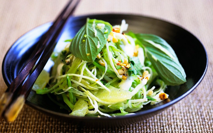 青木瓜沙拉。图/IC photo