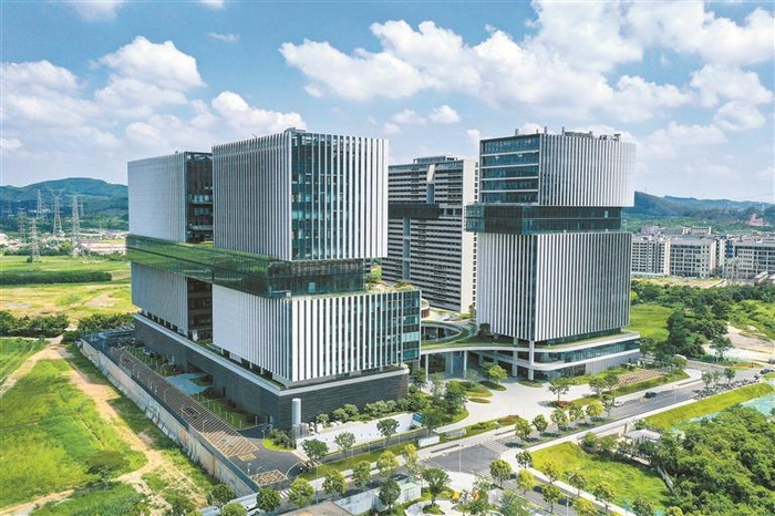     图为光明生命科学园。