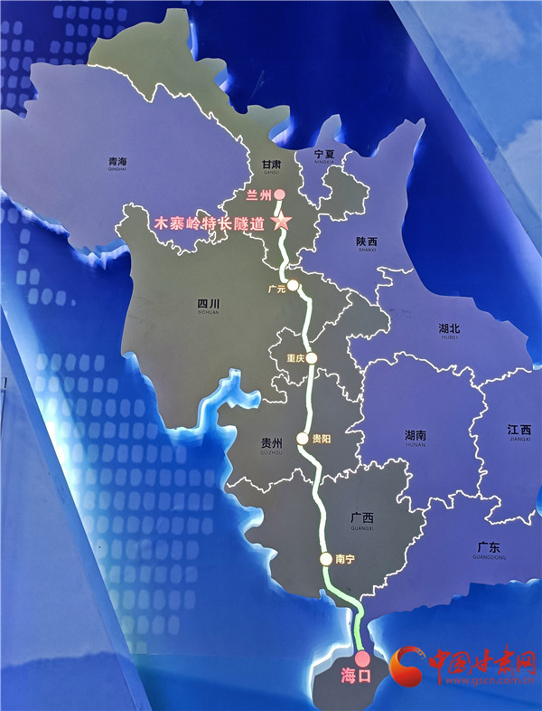 兰海高速示意图