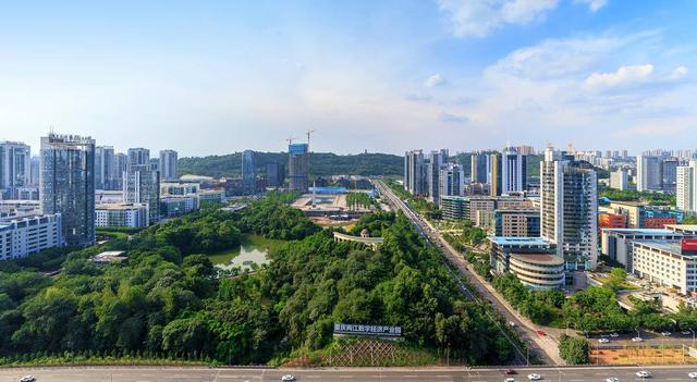 两江新区数字经济产业园。张坤琨/摄