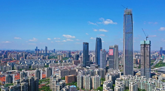 ▲南城街道实景图