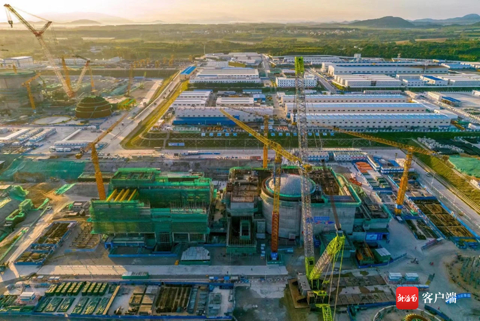 　　海南核电园区。海南核电供图