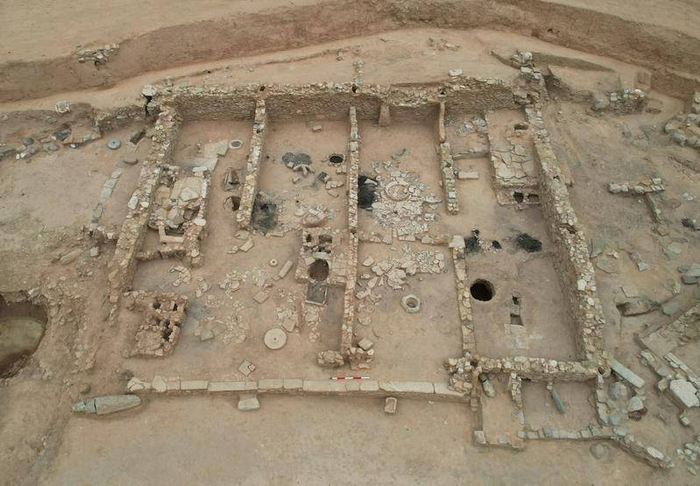 △三号建筑鸟瞰（北→南）