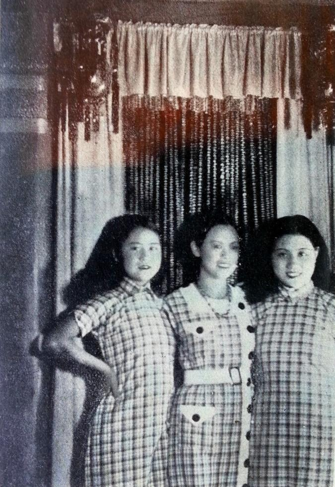 黄氏三姐妹 图据新明电影院成都电影轻博物馆