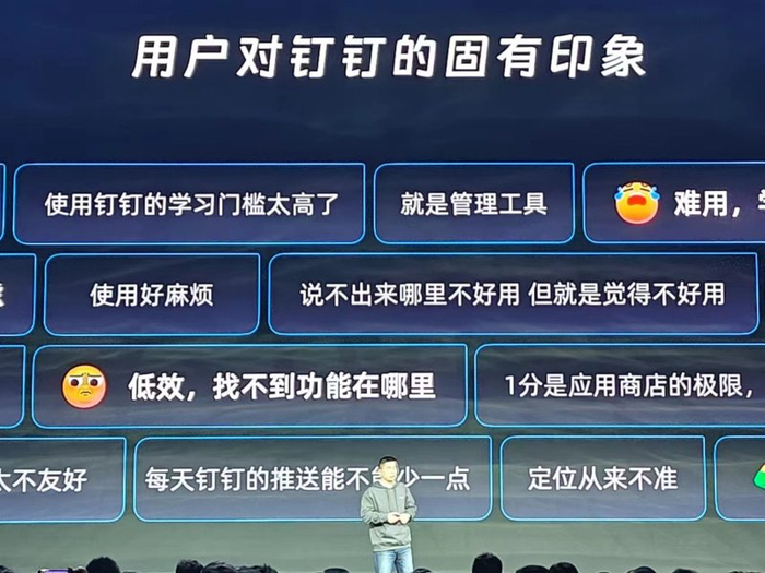蓝鲸财经摄：钉钉归纳了用户对其的吐槽