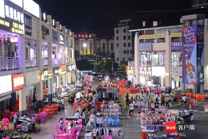 昌江华田农贸市场。昌江融媒体供图