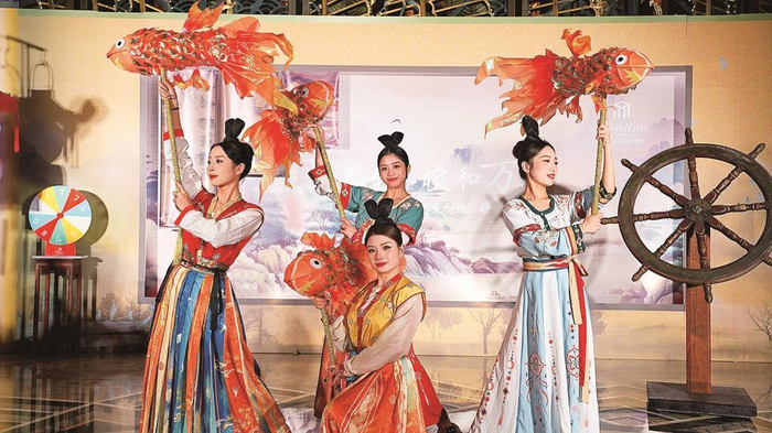     泉州富力万达文华酒店的暄和万集集市活动 酒店 供图
