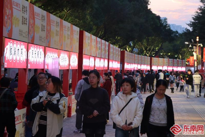 在福州举办的老字号集市。东南网记者 卢金福 摄