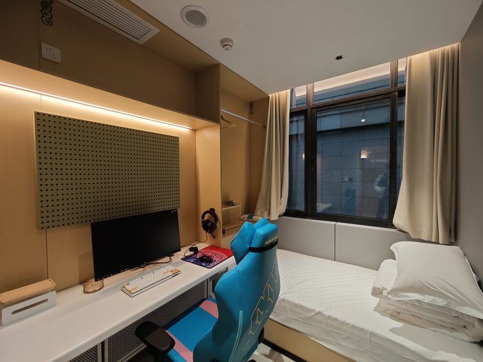 电竞酒店资料图。郑志浩 摄