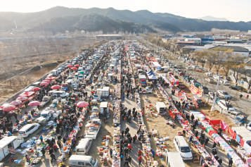 平谷靠山集大集 平谷区委宣传部 供图