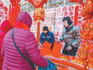 天津姚村大集 本报记者 高悦 摄