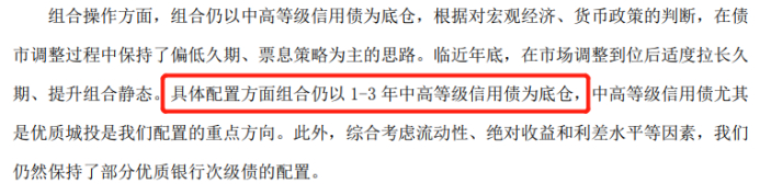 数据来源：四季度报，交银稳利短债