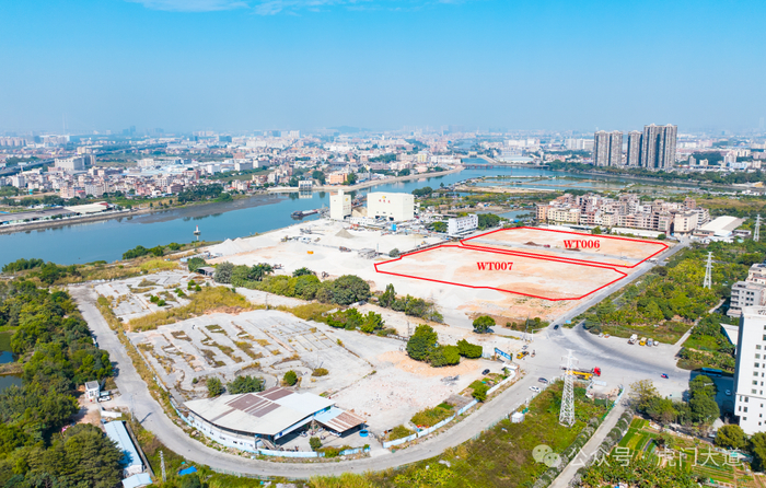 ▲地块位置示意图（摄于1月17日）