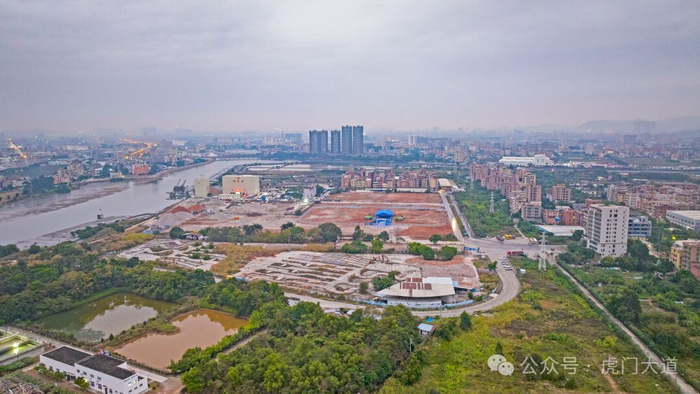 ▲开工仪式临时工棚已搭建好