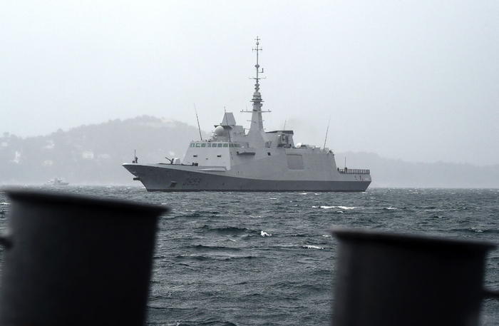 ▲欧盟参与红海护航的舰队