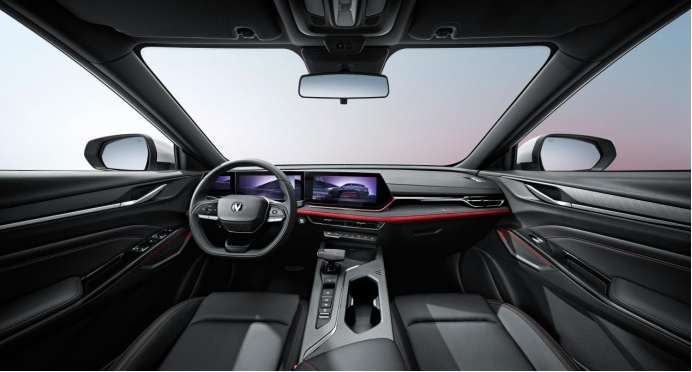 OnStyle5.2智慧快乐座舱-年轻劲享版。 长安汽车供图 华龙网发