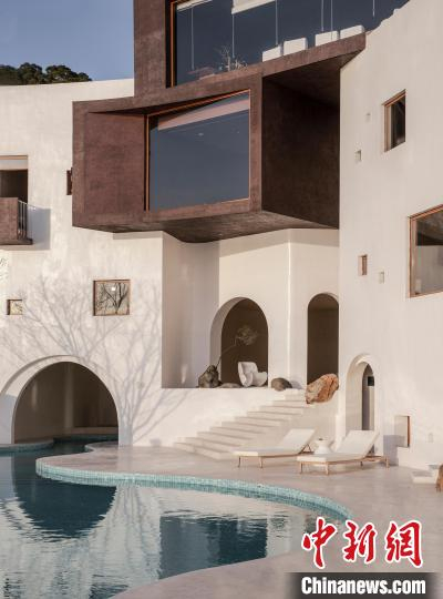 2022年3月，东壁村中的民宿充满艺术感却又不失温馨。　陈蜀曼 摄