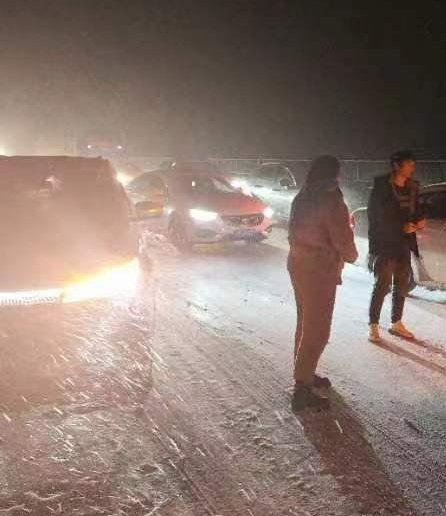 拥堵路段。受访者供图