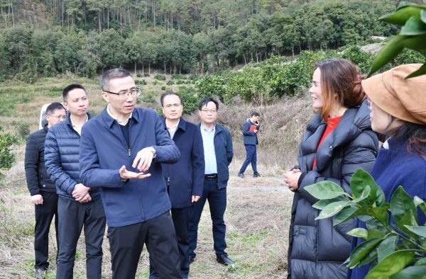 赵明正到白沙检查推进“我的家乡我建设”活动