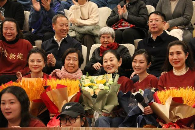 △电影《吾爱敦煌》敦煌首映式现场（图片由苗月提供）