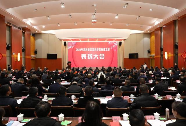 表扬大会现场 夏俊林 摄