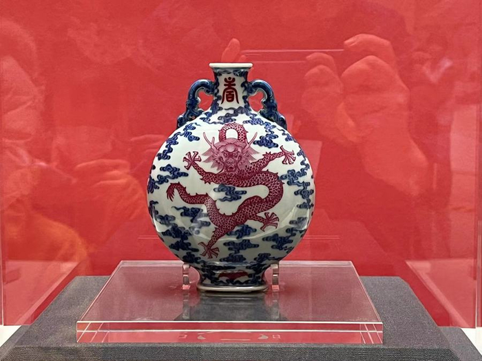 上海博物馆人民广场馆生肖主题展上的展品.(简工博 摄)