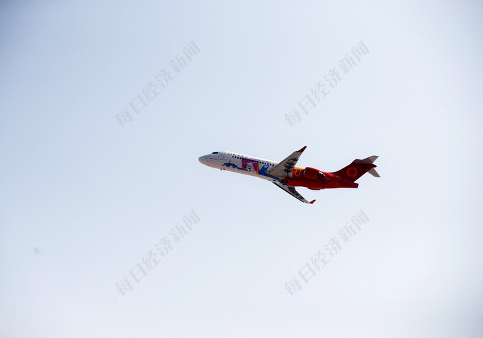 ARJ21 图片来源：每经记者 张建 摄（资料图）