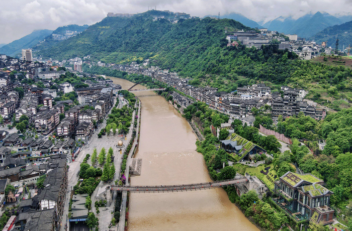 茅台镇一角 资料