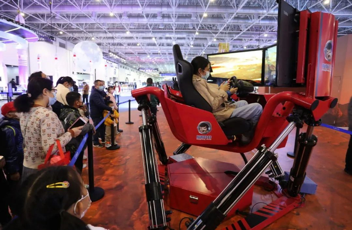 沉浸式互动体验。钟凡/摄