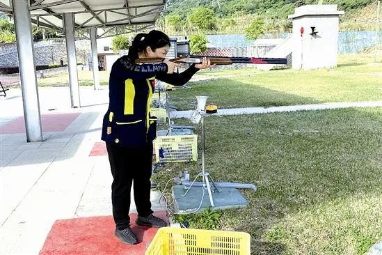 △武翠翠在训练场上  资料图