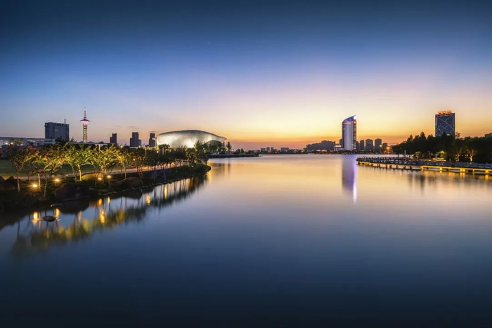 ▲太仓城市景观 图片来源：视觉中国-VCG211200676017